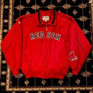 Boston Red Sox Majestic ジャケット XXL Majestic | Jackets & Coats | Vintage Majestic Red Sox Lined